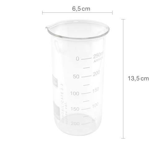 TEQLER | Becherglas hoch 250ml (T135834)